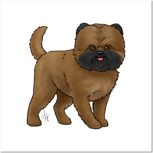 Dog - Affenpinscher - Belge Posters and Art